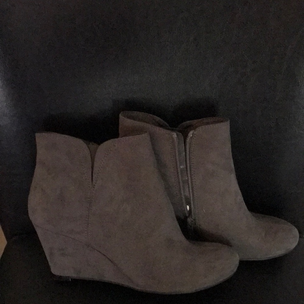 Madeline Girl Grey Ankle Boots